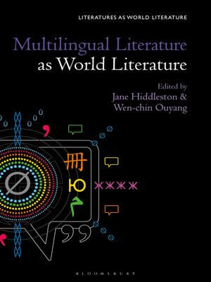 cover image of Multilingual Literature as World Literature